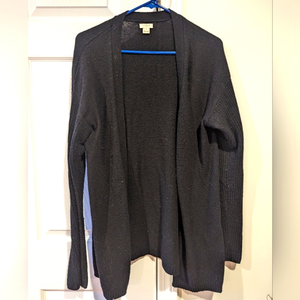 JCrew Black Cardigan (M)